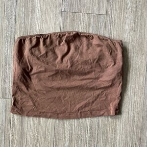 PINK Victoria's Secret Brown Crop Top